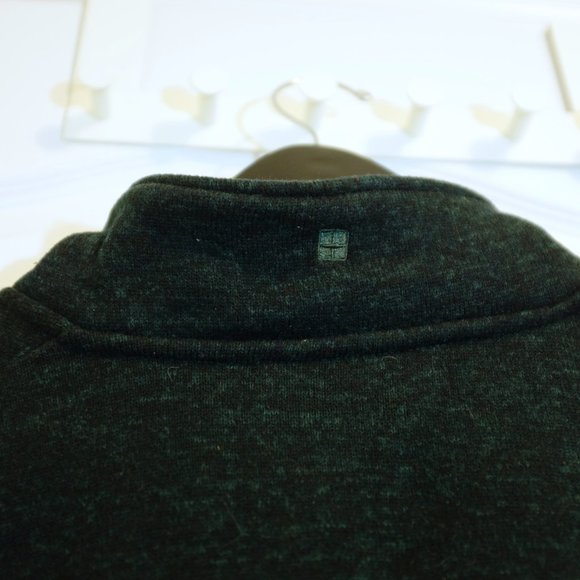 COPY - MOUNTAIN WAREHOUSE Mens Tracksuit Top Jacket 3XL forest Green Flecked - Picture 3 of 10